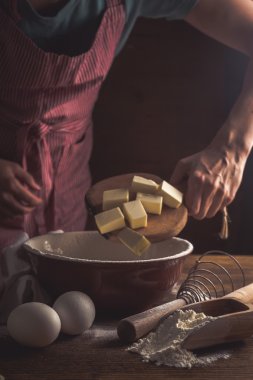 Erkek malzemeler ile pişirme