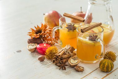 elma ve tarçın elma suyu