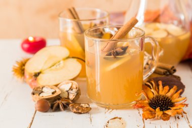 elma ve tarçın elma suyu