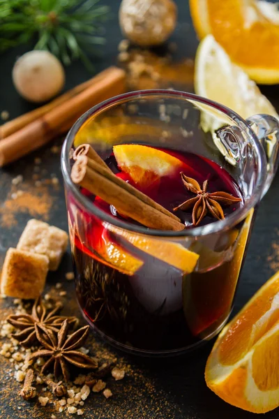 Mulled wine ingredients — Stock Photo, Image