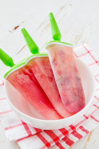 Fruit ice pops