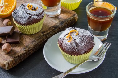 Çikolata ve turuncu kek