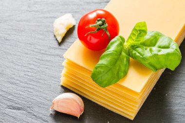 Lazanya lezzetli maddeler