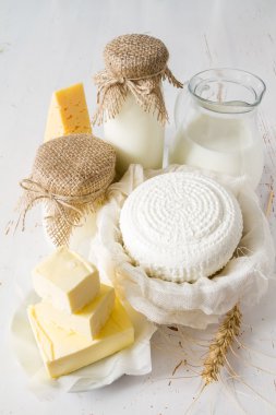 Süt ve süt ürünleri yelpazesi