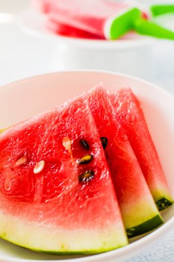 Dilimli karpuz karpuz dondurma