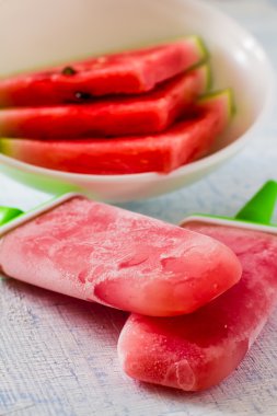 Dilimli karpuz karpuz dondurma