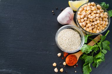 Humus malzemeleri - nohut
