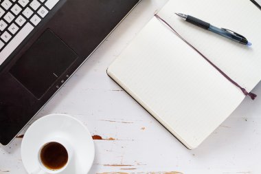 iş kahvaltı konsepti