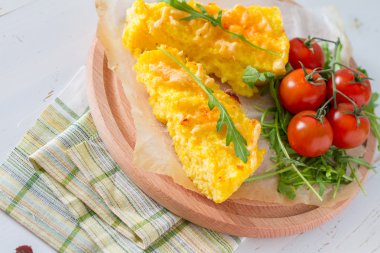 Polenta - geleneksel Mısır yemek