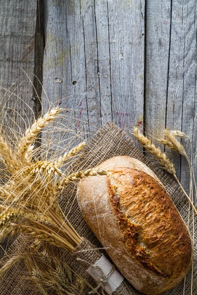 Pão natural caseiro — Fotografia de Stock