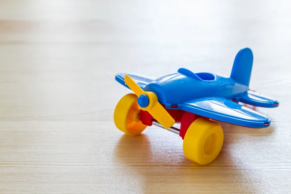 Kolor samolot zabawka — Zdjęcie stockowe
