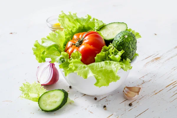 Selección de verduras frescas —  Fotos de Stock