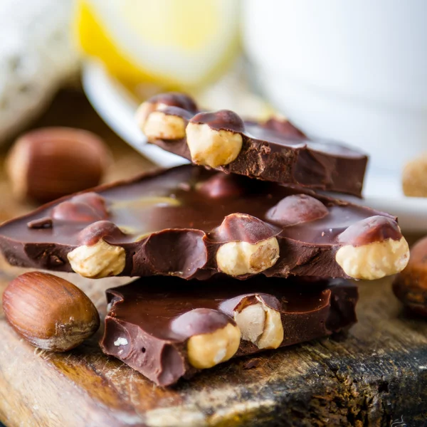 Шоколадний фон цукерки — стокове фото
