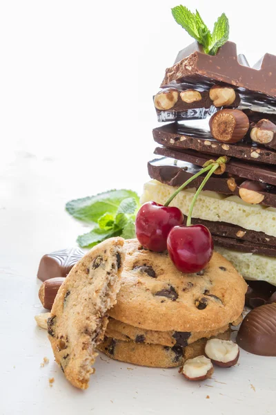 Chocolate - diferentes tipos —  Fotos de Stock