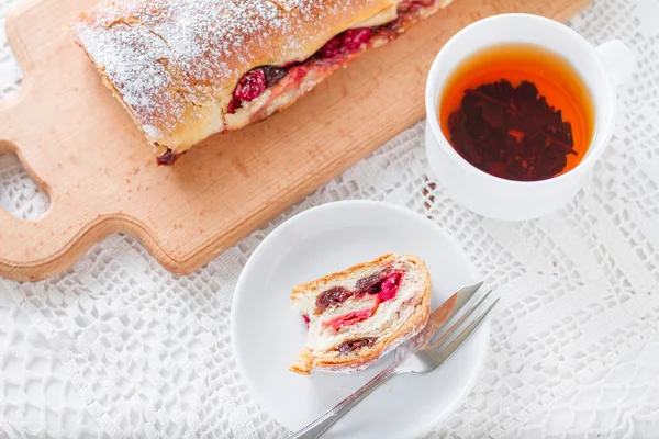 Pasteles dulces con arándanos —  Fotos de Stock