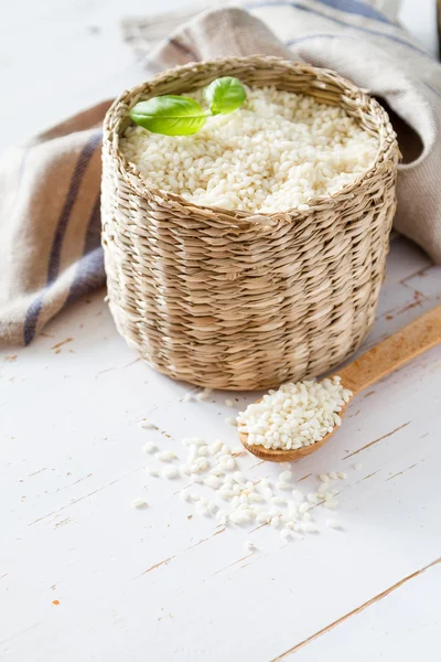 Riso bianco per risotto — Foto Stock