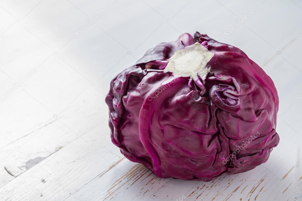 raw Red cabbage