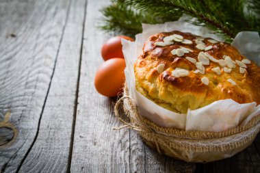 Panettone - traditional christmas bread