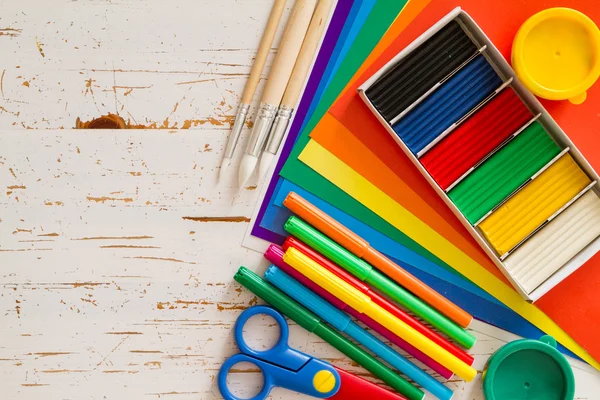 Selección de papelería infantil —  Fotos de Stock