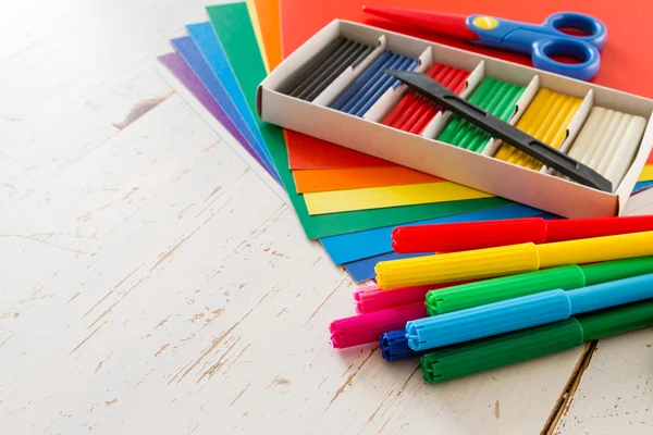 Selección de papelería infantil —  Fotos de Stock