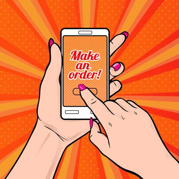 Bir sipariş yapmak! Online alışveriş
