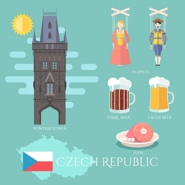 Çek Cumhuriyeti. Geleneksel konumlar, Hediyelik eşya ve mutfak seti