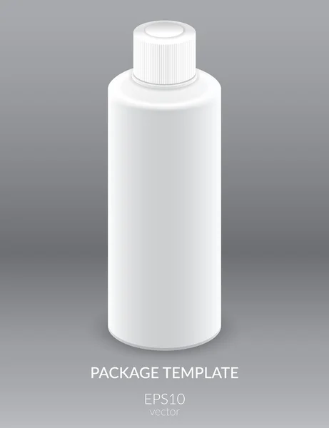 Boş konteyner kozmetik. Paket şablon