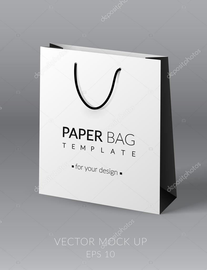 Paper bag template