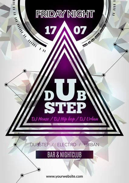 Gece kulübü flyer şablonu