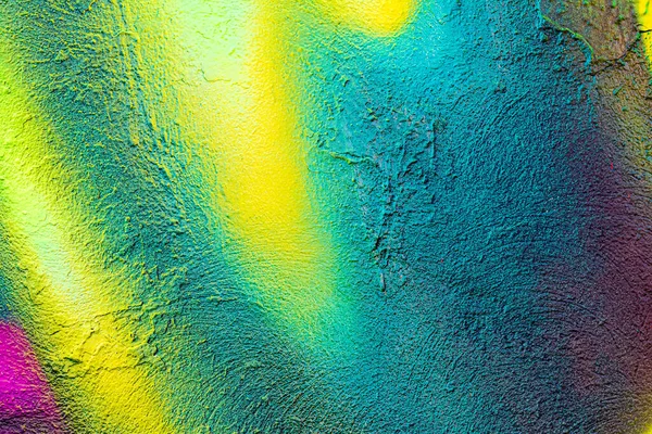 Fragmento Graffiti Colorido Pintado Una Pared Hormigón Fondo Urbano Abstracto —  Fotos de Stock