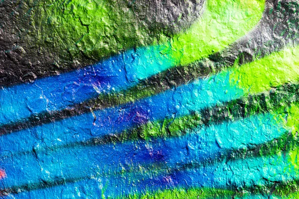 Фрагмент Різнокольорових Графіті Намальованих Бетонній Стіні Анотація Міського Фону Дизайну — стокове фото