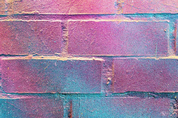Een Fragment Van Kleurrijke Graffiti Geschilderd Een Muur Abstract Stedelijke — Stockfoto