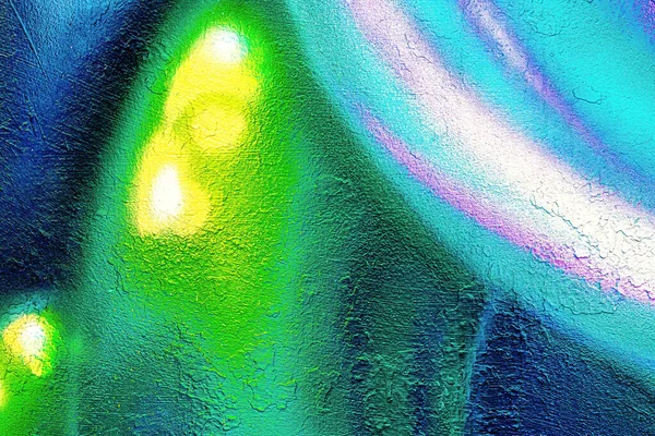 Фрагмент Красочных Граффити Нарисованных Стене Абстрактный Городской Фон Дизайна — стоковое фото