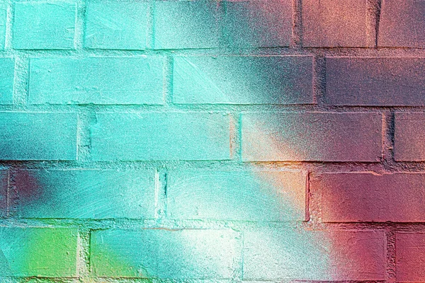 Fragment Colorful Graffiti Painted Wall Abstract Urban Background Design — Stock Photo, Image