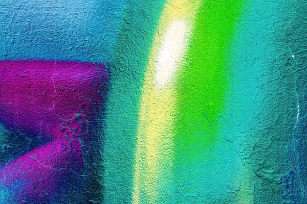 Ett Fragment Färggraffiti Målat Vägg Abstrakt Urban Bakgrund För Design — Stockfoto