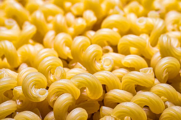 Pasta Italiana Cellentani Fondo Abstracto Comida Tradicional Textura —  Fotos de Stock