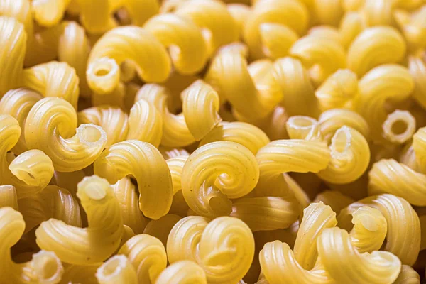 Pasta Italiana Cellentani Fondo Abstracto Comida Tradicional Textura — Foto de Stock