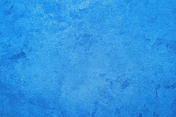 Textur Aus Blauem Zierputz Oder Beton Abstrakter Grunge Hintergrund Für — Stockfoto