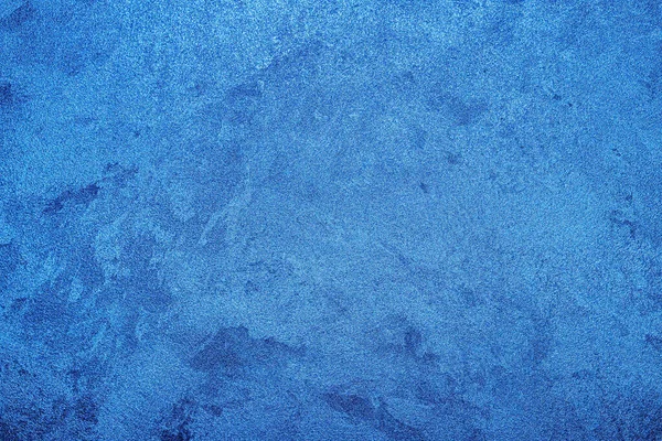 Фактура Синьої Декоративної Штукатурки Або Бетону Абстрактний Гранжевий Фон Дизайну — стокове фото