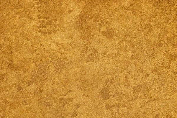 Textura Yeso Decorativo Dorado Hormigón Fondo Grunge Abstracto Para Diseño — Foto de Stock