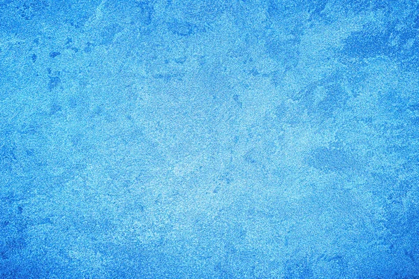 Texture Plâtre Décoratif Bleu Béton Résumé Fond Grunge Pour Design — Photo