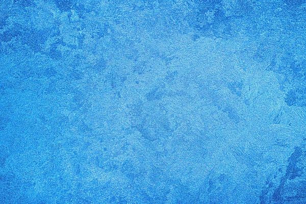 Tekstura Niebieskiego Tynku Dekoracyjnego Lub Betonu Streszczenie Grunge Tła Dla — Zdjęcie stockowe