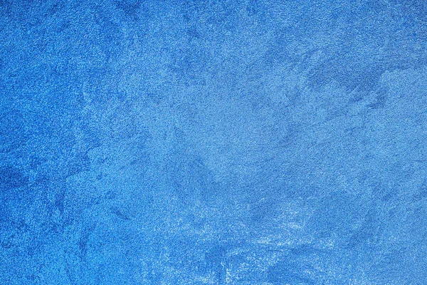 Texture Blue Decorative Plaster Concrete Abstract Grunge Background Design — Stock Photo, Image