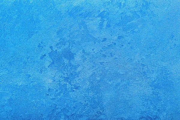 Texture Intonaco Decorativo Blu Cemento Astratto Sfondo Grunge Design — Foto Stock