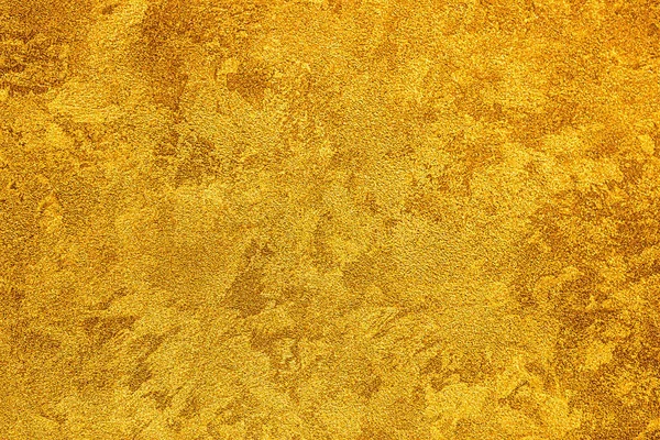 Texture Intonaco Decorativo Dorato Cemento Astratto Sfondo Grunge Design — Foto Stock