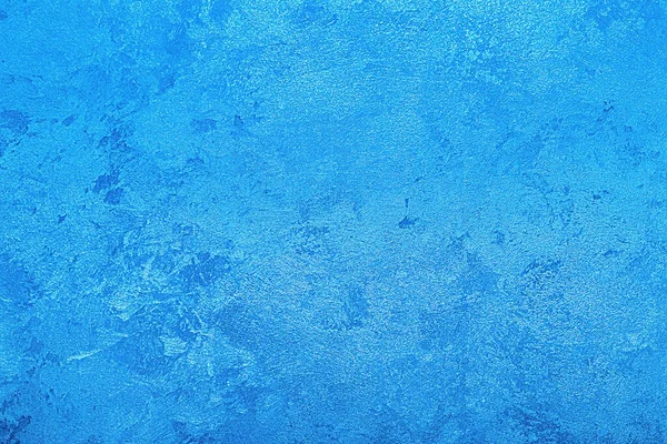 Texture Blue Decorative Plaster Concrete Abstract Grunge Background Design — Stock Photo, Image