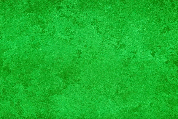 Texture Green Decorative Plaster Concrete Abstract Grunge Background Design — Stock Photo, Image
