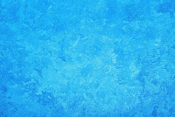 Struktura Modré Dekorativní Omítky Nebo Betonu Abstraktní Grunge Pozadí Pro — Stock fotografie