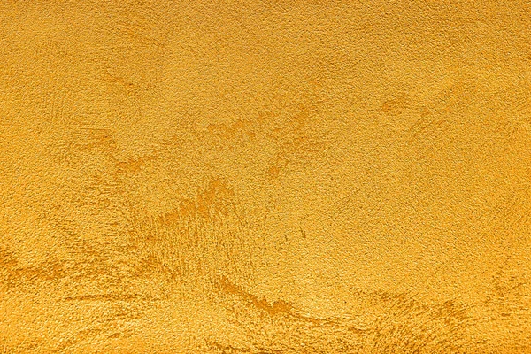 Textur Aus Goldenem Zierputz Oder Beton Abstrakter Grunge Hintergrund Für — Stockfoto