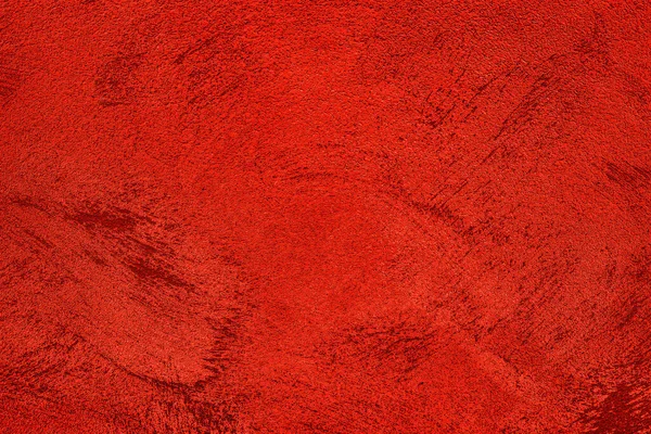 Texture Red Decorative Plaster Concrete Abstract Grunge Background Design — Stock Photo, Image